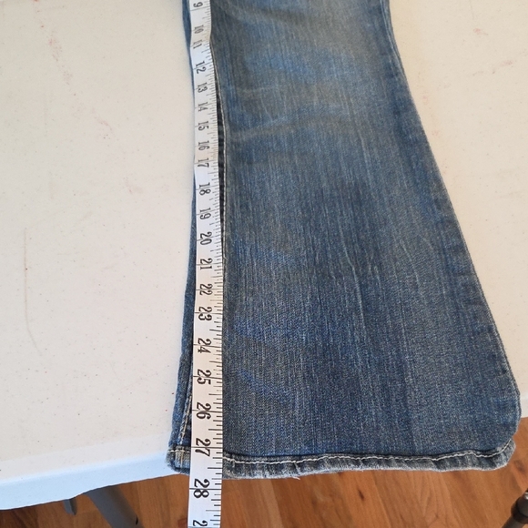 Big Star Flare Jeans in Classic Blue **These Have Been Shortened. Sz 27 Short - Picture 4 of 8